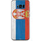 Serbia Flag Distressed Galaxy S8 Plus Skin